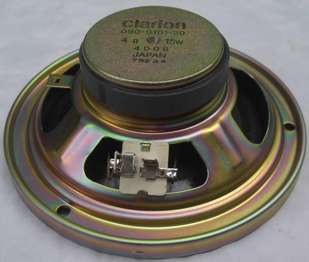clarion 16cmスピーカー Amazon.co.jp: CLARION 16cmフルレンジスピーカー2本組品 090